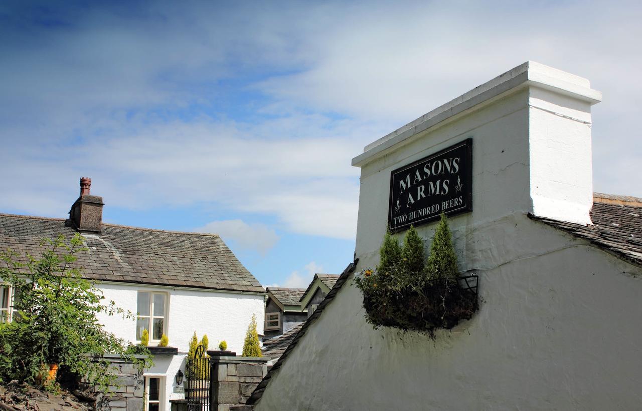 Mason'S Arms Hotel Bowland Bridge Exterior foto